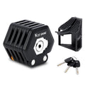 Foldable bike lock with keys and mount by West Biking, urban micro-mobility security gear