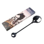 TrekGlow bicycle rearview mirror with cyclist-themed packaging, urban riding safety gear